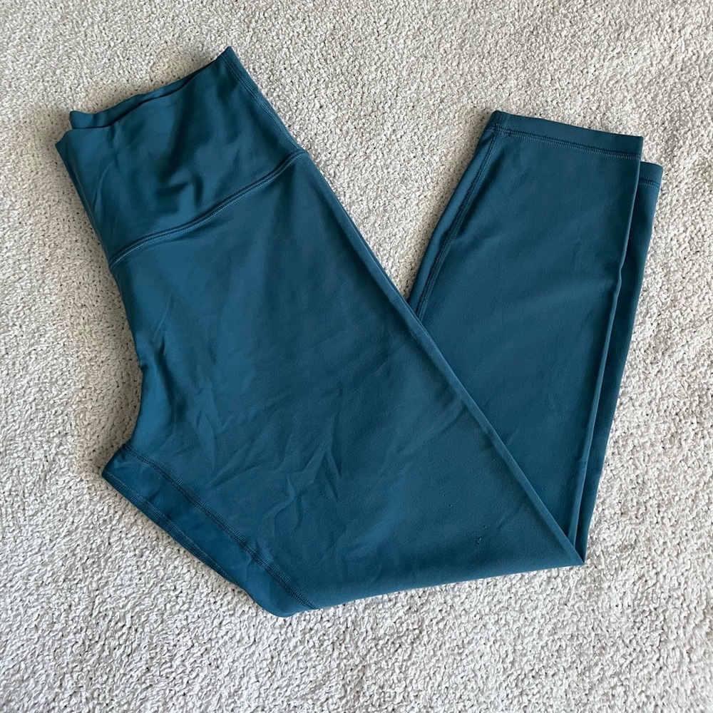 Lululemon align crop 23" in capture blue